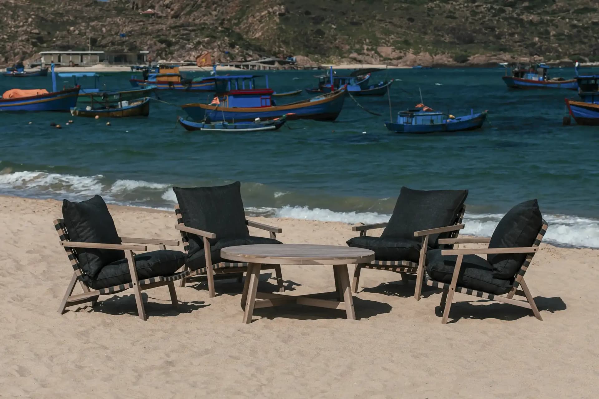 Chester 5 Pieces Lounger Set