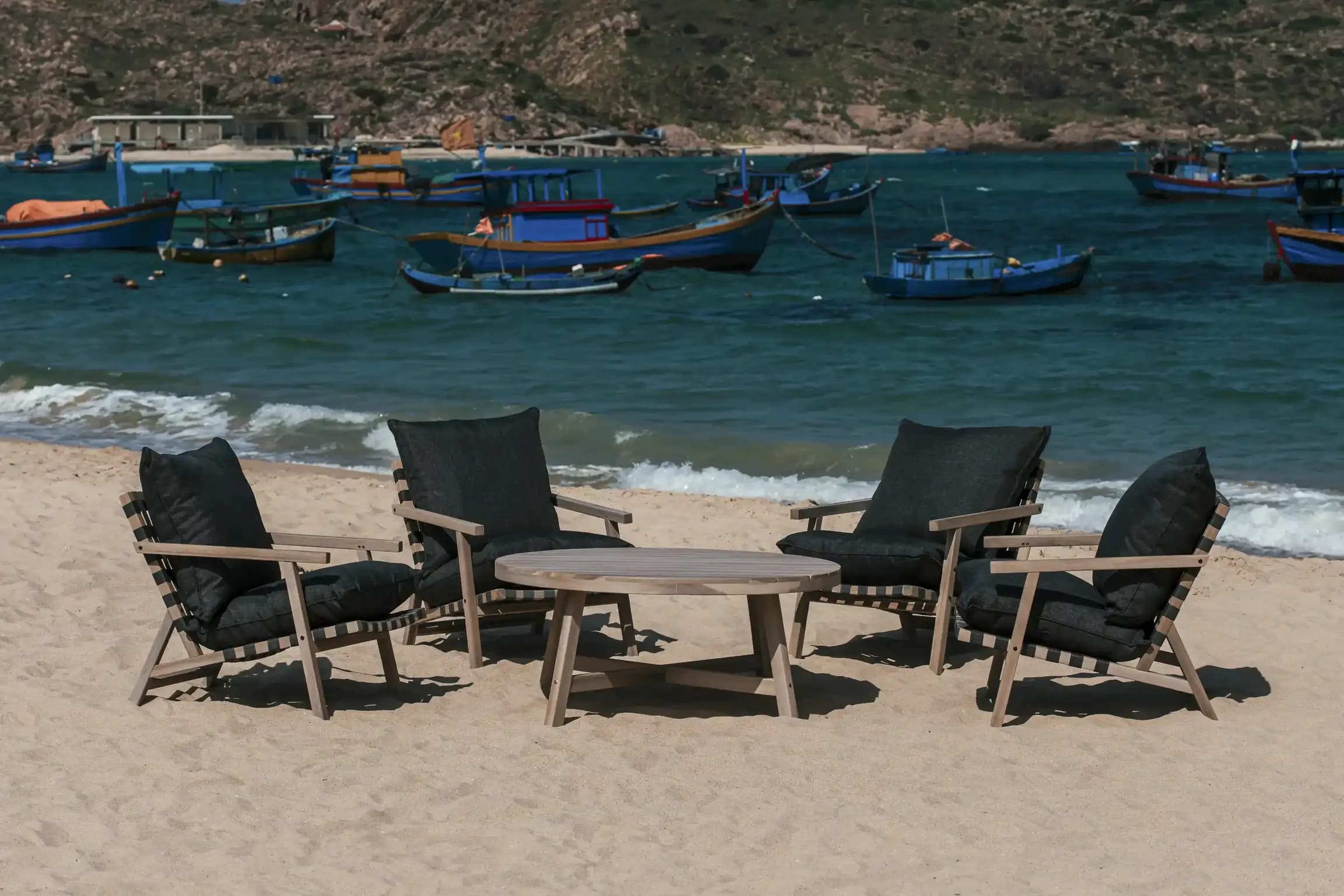 Chester 5 Pieces Lounger Set