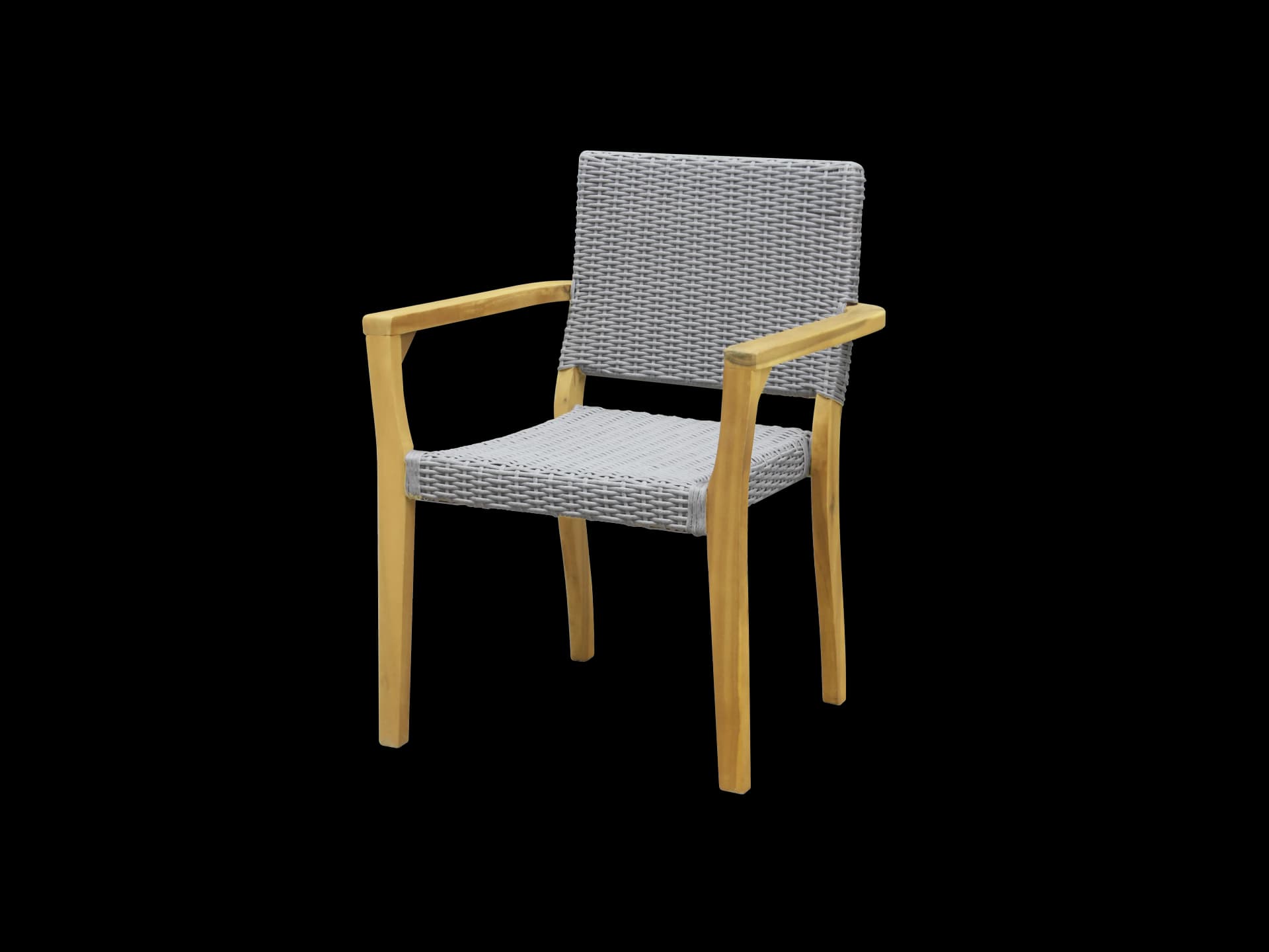 RUSTIC STACKING CHAIR