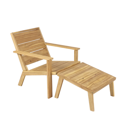 Barnnet Cape Cod Chair with Footrest