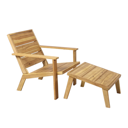 Barnnet Cape Cod Chair with Footrest