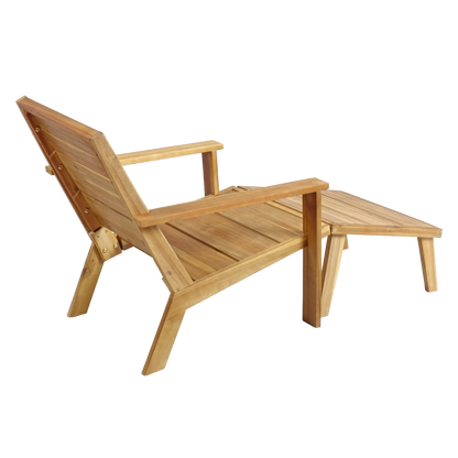 Barnnet Cape Cod Chair with Footrest