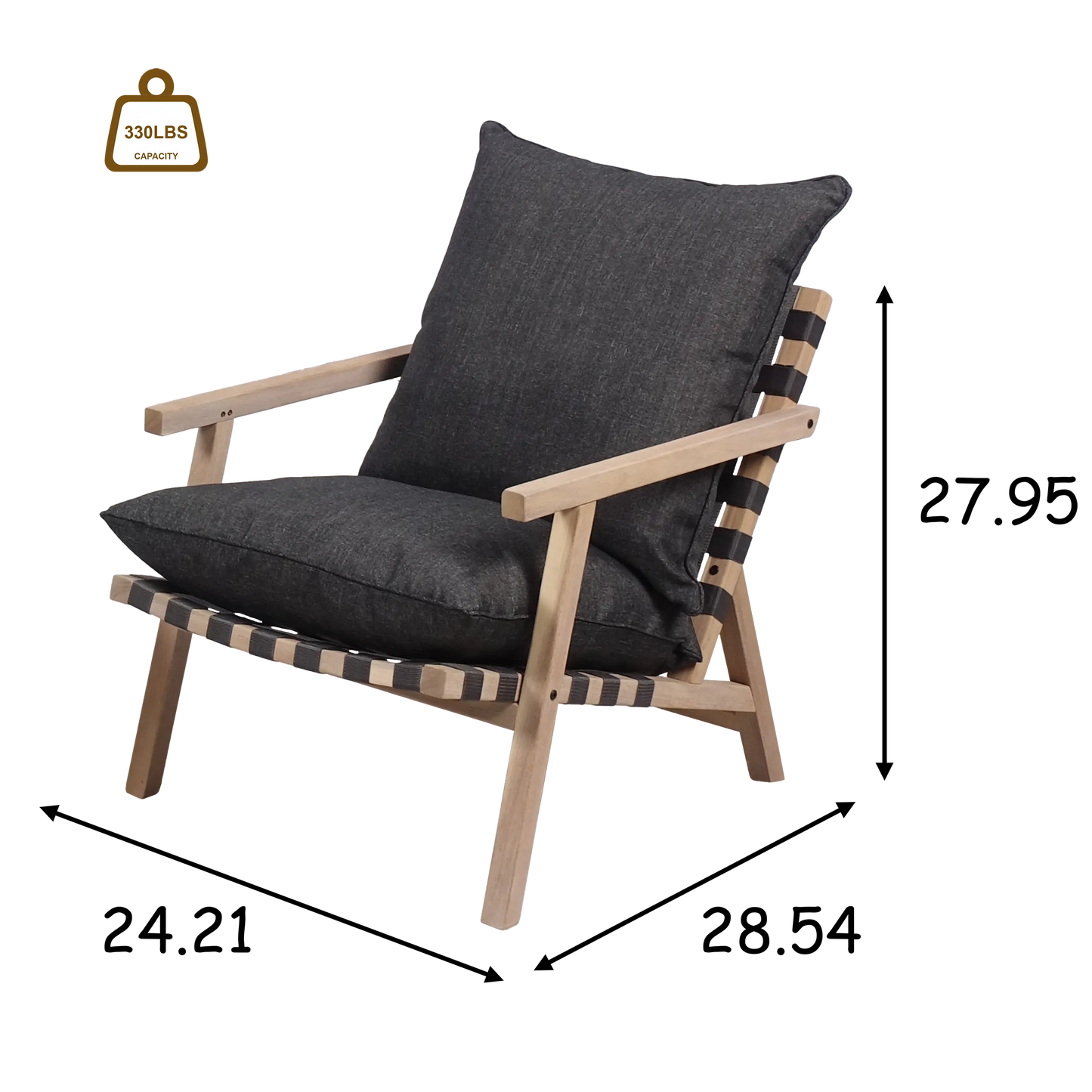 Chester 5 PCS Lounger Set