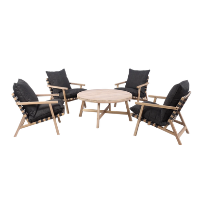 Chester 5 PCS Lounger Set