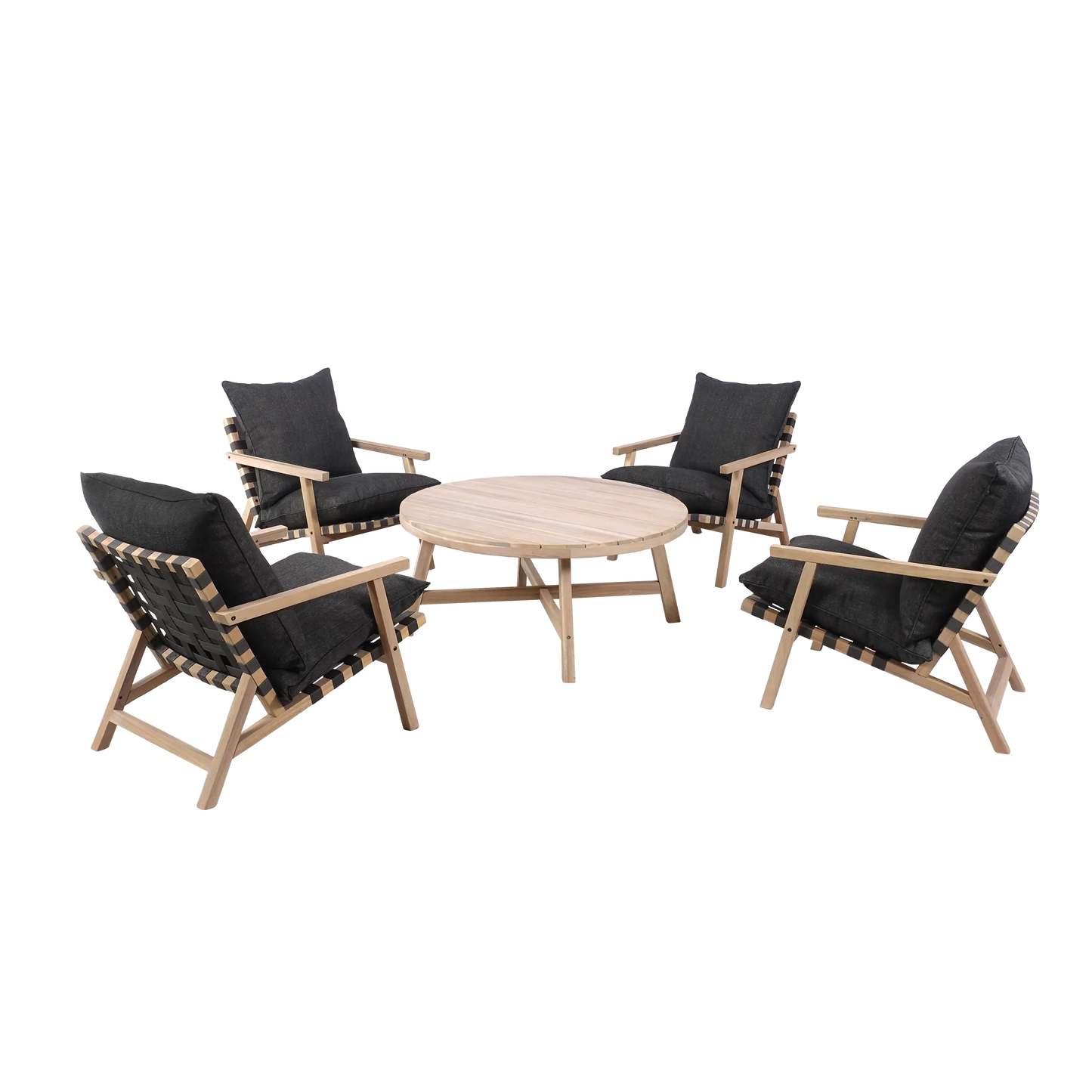 Chester 5 PCS Lounger Set