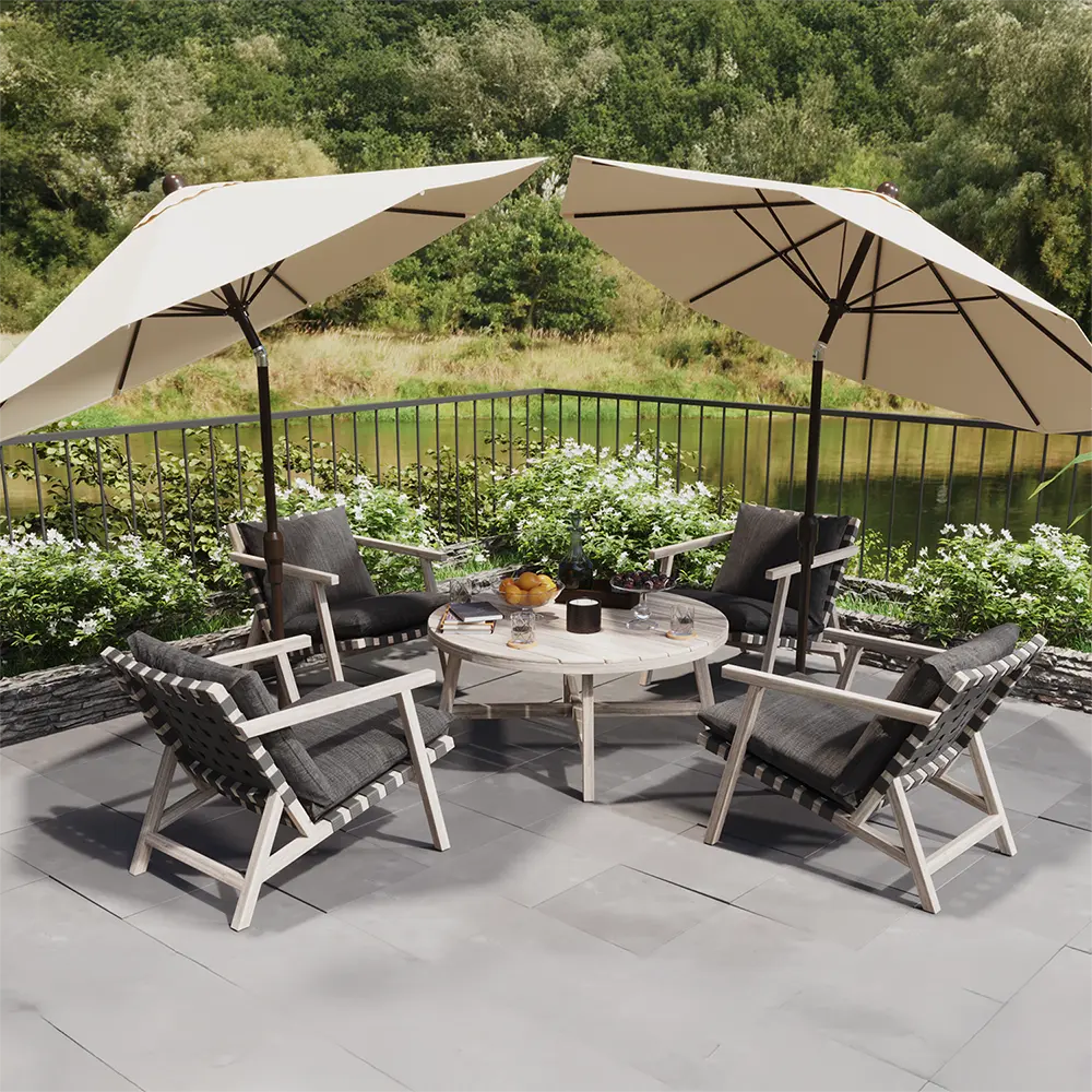 Chester 5 PCS Lounger Set