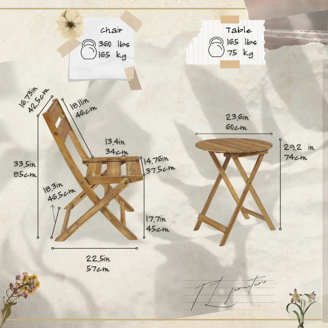 Barnnet Bistro Set