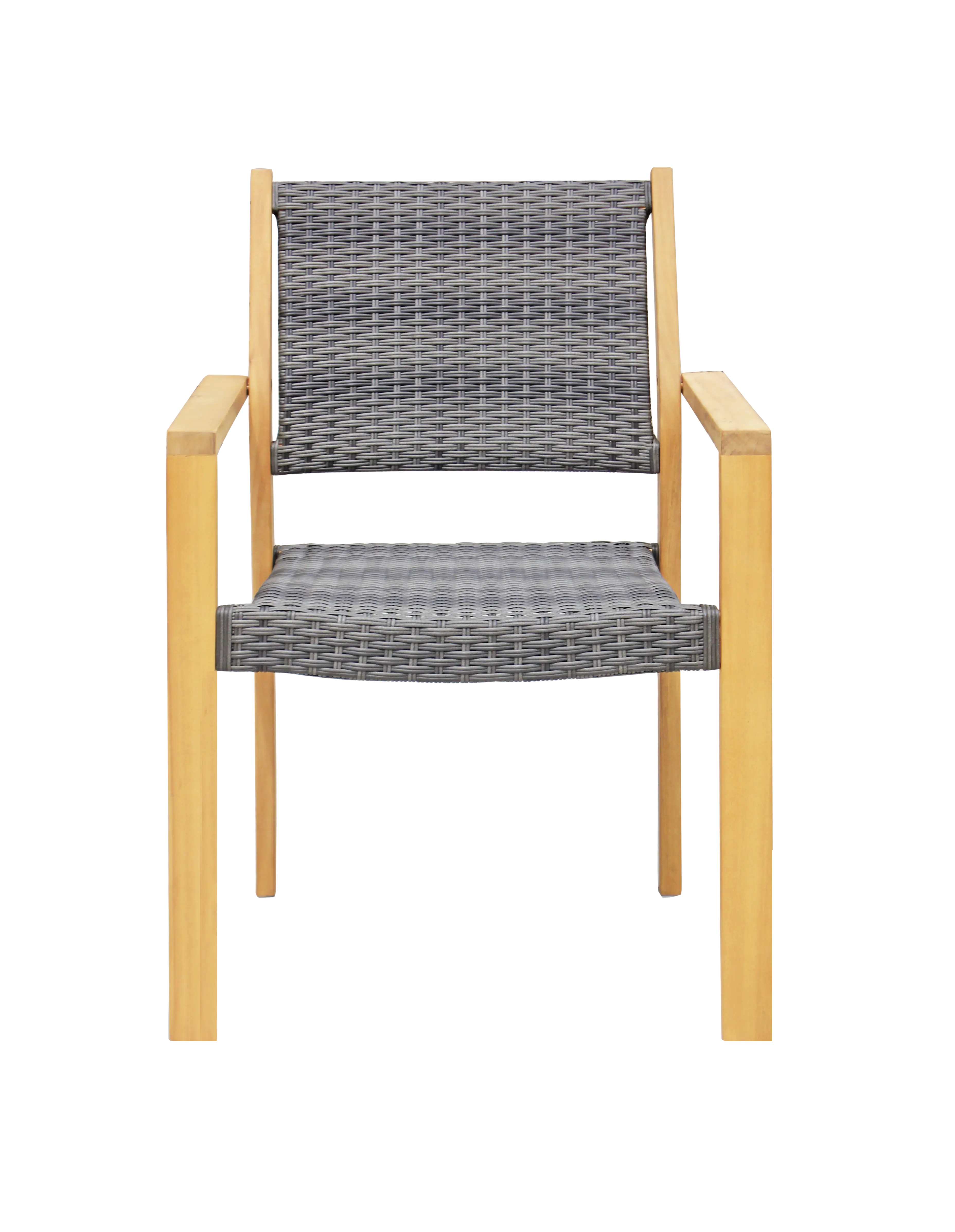 NORDIC WICKER STACKING CHAIR 2